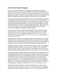 Check spelling or type a new query. Essay Futurity In The English Language Pdf Grammatical Tense Perfect Grammar