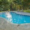 Mini jets are not only fun and exciting but also creates an arc of water that goes from the deck into the pool or spa. 1