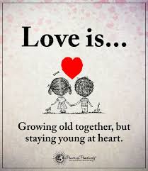 Love Is Growing Old Together But Staying Young At Heart Love Quotes Growing Old Together Growing Old Together Quotes Love Quotes