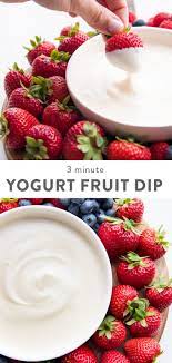 Easy Yogurt Fruit Dip 40 Aprons Recipe Yogurt Fruit Dip Fruit Dip Tasty Yogurt