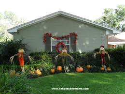 A list of small front yard landscaping ideas has been built to aid you in creating something lovely, a beautiful first impression for guests, family, friends. Fall Yard Decoration Ideas The Seasonal Home