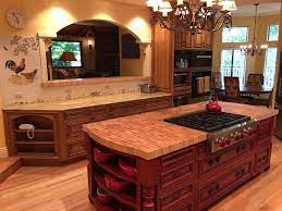 Alder wood kitchen cabinets reviews; Knotty Alder Kitchen Feist Cabinets And Woodworks Inc