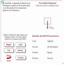 Net Force Worksheet Answers Elegant Free Body Diagram Worksheet Body Diagram Physics Classroom Physics
