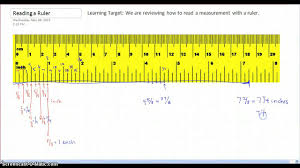 A metric ruler is use to measure centimeter(cm) and millimeter(mm), the centimeter is a unit of length in the international system of units; How To Read Measurements On A Ruler Youtube