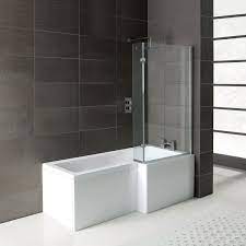Maybe you would like to learn more about one of these? Leda L Shape Reinforced Shower Bath 1600 X 850 With Panel Screen Right Hand