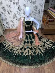 Read full specifications, expert reviews, user ratings and faqs. Green Party Wear Lehenga With Pure Micro Velvet Fabric Stone Work