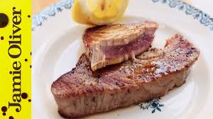 Instructions to make easy teriyaki tuna steak: How To Cook Tuna Steak Jamie Oliver Youtube