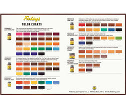 Fiebing Leather Dye Color Chart Dye Chart Color Mixing