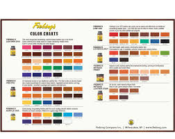 fiebing leather dye color chart dye chart color mixing