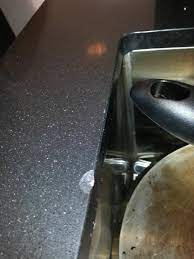 A cutting table capable of handling a lot of weight is preferable, but you can also set up sawhorses as well. Quartz Countertop Chipped Repairable Photos Redflagdeals Com Forums