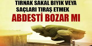 Sac Kesmek Abdesti Bozar Mi