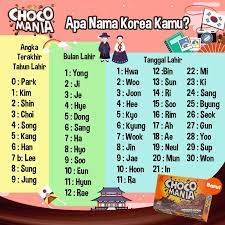 Check spelling or type a new query. Chocomania On Twitter Hehe Nama Korea Kamu Lucu Juga Sob