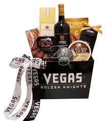 You'll always be ready to raise a toast to your team with vegas golden knights drinkware, including cups, mugs and wine glasses. Vegas Golden Knights Wine Gift Basket Best Las Vegas Gifts Wine Gift Baskets Gift Baskets Vegas Golden Knights