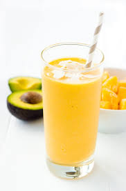 Mango Avocado Smoothie Recipe Mango Avocado Smoothie Avocado Smoothie Smoothie Recipes Healthy