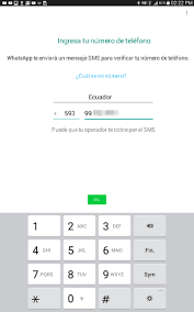 Prueba la última versión de whatsapp para tablet para android Whatsapp Para Tablet Sin Chip Sim O Telefono Descargar Instalar Android