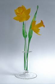 Hand blown glass flowers for sale. Handmade Glass Flowers Hand Crafted Glass Art Glassblobbery