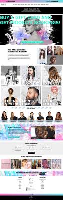 Salon Website Design