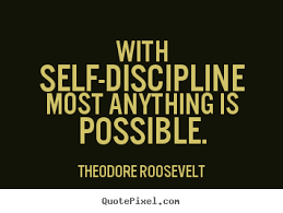 Inspirational Quotes On Self Discipline Quotesgram