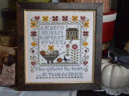 Cross stitch kits, awesocrafts red sunflower flower easy patterns cross stitching embroidery kit supplies christmas, stamped or counted (sunflower, counted) 3.8 out of 5 stars. Thanksgiving Cross Stitch Pattern