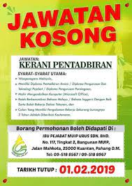 By info jawatanposted on julai 1, 2020januari 20, 2021. Jawatan Kosong Kerani Jawatan Kosong Kelantan Facebook