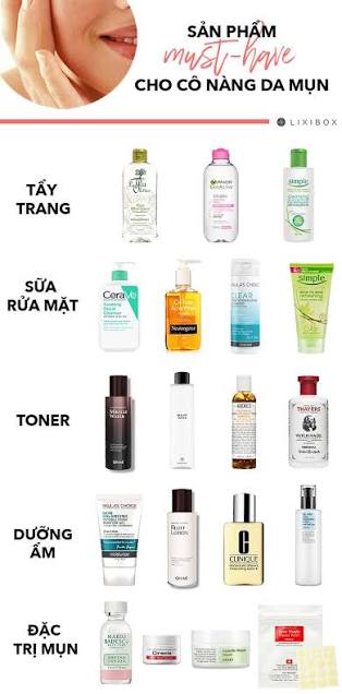 Tình trạng da dầu mụn cần quy trình skincare phù hợp để kiểm soát dầu và giảm mụn hiệu quả