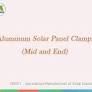 Photovoltaic panel bottom mounting clamp from www.mbt-energy.com