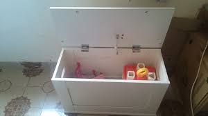 Ici installé au bout du lit, il peut aussi être glissé sous la fenêtre ou le bureau. Coffre A Jouet Ikea Blanc Enfant A Djibouti