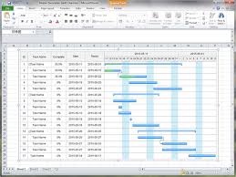 Creat A Gantt Chart Gantt Chart Excel 2019 Mac Template