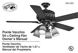 Hampton bay ceiling fan model number location. Hampton Bay Ac434 Ni Installation Guide Manualzz