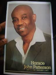 General Supervisor Lillian Brooks Coffey funeral, J. O. Patterson, Sr.  presiding. Patterson and several unidentified people standing beside Mother  Coffey's coffin. Bishop J. O. Patterson Sr., son-in-law of Bishop C. H.  Mason