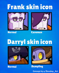 Trophies, level, brawlers, games played and everything about players you need to know. Frank And Darryl Skins Icons Brawlstars