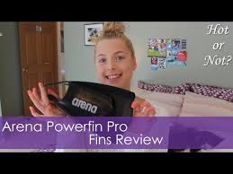 Arena Powerfin Pro Fins Review Hot Or Not Youtube