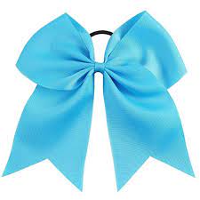 Free shipping on many items | browse your favorite brands | affordable prices. 1 Teal Cheer Bow For Girls 7 Large Hair Bows With Ponytail Holder Rib