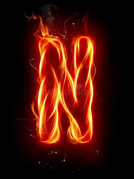 Fire Letter N A Series Of Fiery Letters And Numbers Ad Series Letter Fire Num Poster Background Design Picture Letters Blur Background In Photoshop