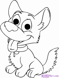 There are tons of great resources for free printable color pages online. How To Draw A Cartoon Dog Step By Step Cartoon Animals Animals Coloring Library