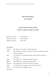 Tattalin so 2 / tattalin so 2 : Https Www Dw Com Downloads 26949910 Kwarara Zuwa Biranekashi Na 10 Pdf