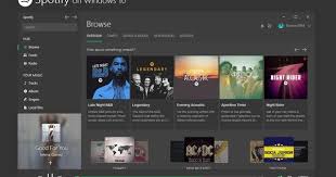 Spotify Universal App On Windows 10 Concept By Bannax1994 Deviantart Com On Deviantart Windows 10 Windows 10 Things
