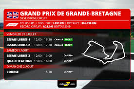 Une grille tv complète pour concocter votre programme tv. Gp De Grande Bretagne F1 Programme Tv Et Guide D Avant Course