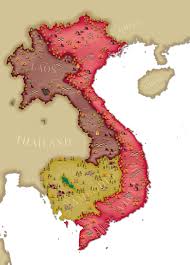 Maphill is more than just a map gallery. Download Hd View Vietnam Cambodia And Laos Map With Epic Panoramic Mer De Chine Carte Transparent Png Image Nicepng Com