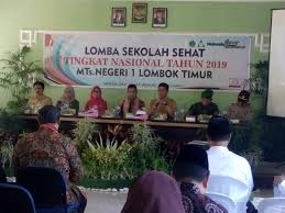 Para tim penilai lomba sehat ini diterima langsung oleh sekretaris daerah kabupaten cianjur h. Mts N 1 Lotim Wakili Ntb Lomba Sekolah Madrasah Sehat Tingkat Nasional