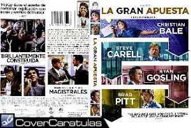 La Gran Apuesta 2015 Custom V2 Caratula Dvd The Big Short 2015