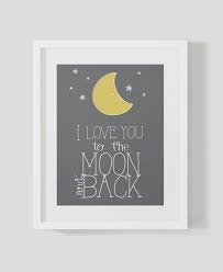 I Love You To The Moon And Back Poster I Love You To The Moon And Back Poster Door Adorableprintables 6 50 Printable Kids Poster Kids Poster Nursery Wall Art