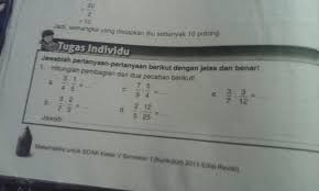 Baiklah itu tadi ulasan mengenai materi soal pjok kelas 7 semester genap. Tolong Ya Kak Tugas Individu Pake Cara Brainly Co Id