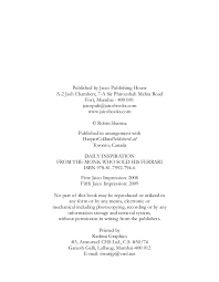 Daily inspiration from the monk who sold his ferrari pdf. Daily Inspiration Pdf