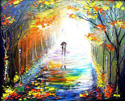 Walking Into The Light By Artist Singh Art Light Painting Painting