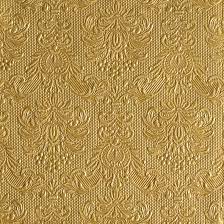 Basic polyester napkins in gold (set of 4) 50. Napkins 33x33 Cm Elegance Gold By Wimmel Napkins