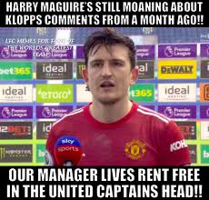 Best harry maguire meme ever roberto firmino no look goal vs harry maguire no look defending. Facebook