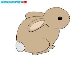 In this drawing tutorial, you will learn how to draw a cartoon bunny.in this simple tutorial, we will show you how to sketch a cute cartoon bunny that can be drawn by an artist of any level of drawing. How To Draw A Rabbit Easy For Kids