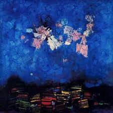 Ccp On Instagram Happy Birthday Mordecai Ardon Sometimes The Artist Will Stand Overwhelmed Almost Afraid W Painting Landscape Paintings Abstract Painting