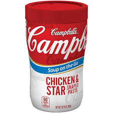 A few months ago we this recipe is awesome! Campbell S Soup On The Go Chicken Star Shaped Pasta Hy Vee Aisles Online Grocery Shopping